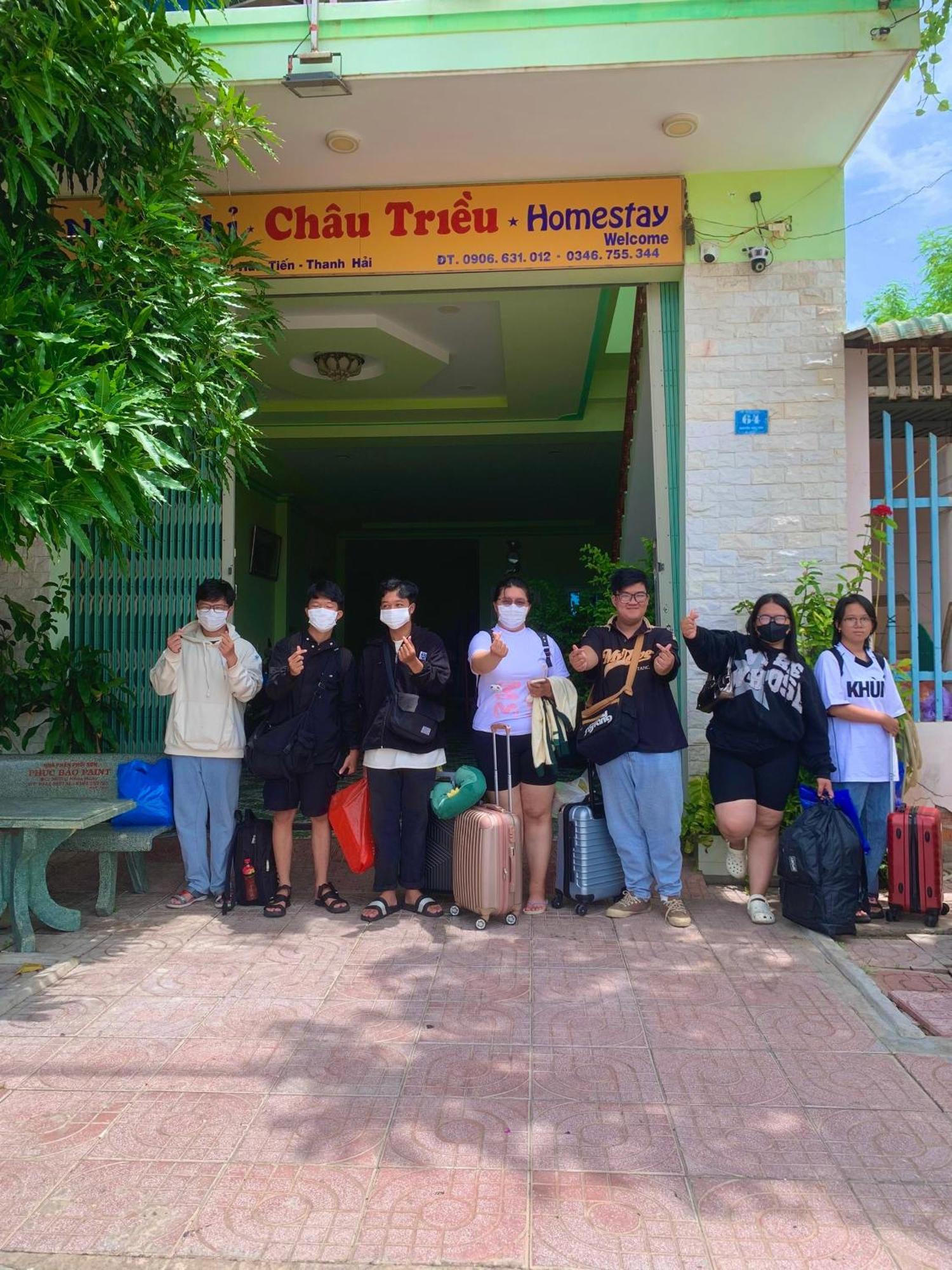 Homestay Châu Triều - Phan Thiết Exterior foto